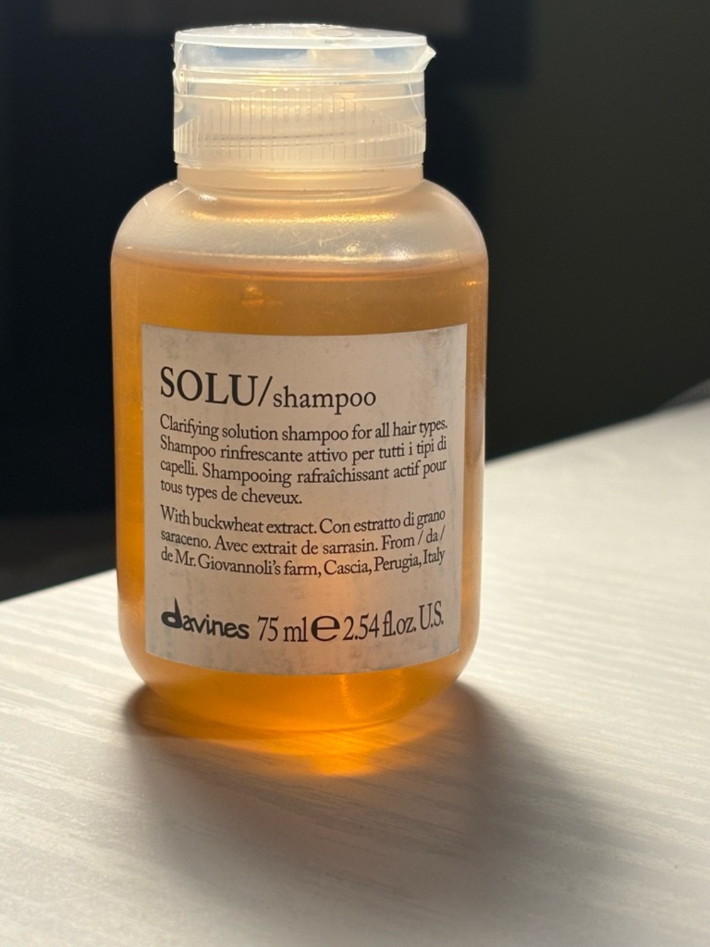 Davines SOLU Clarifying Shampoo